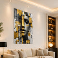 Fragmented Golden Woman angled lifestyle view