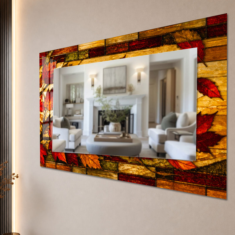 Autumn Leaves Mosaic lifestyle view