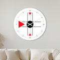 Retro Geometric with white frame