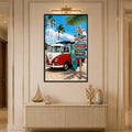 Biarritz Surf Adventure with black frame