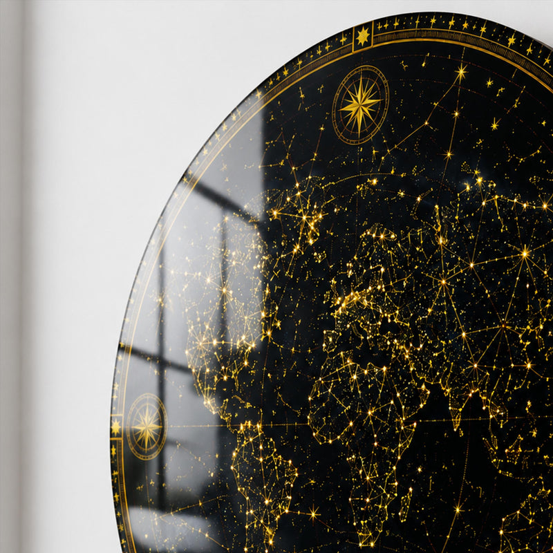 Celestial World Map lifestyle view