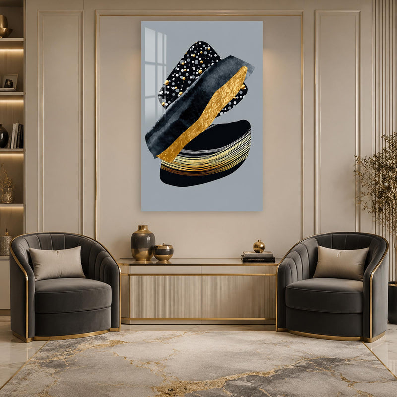 Golden Layered Forms lifestyle view