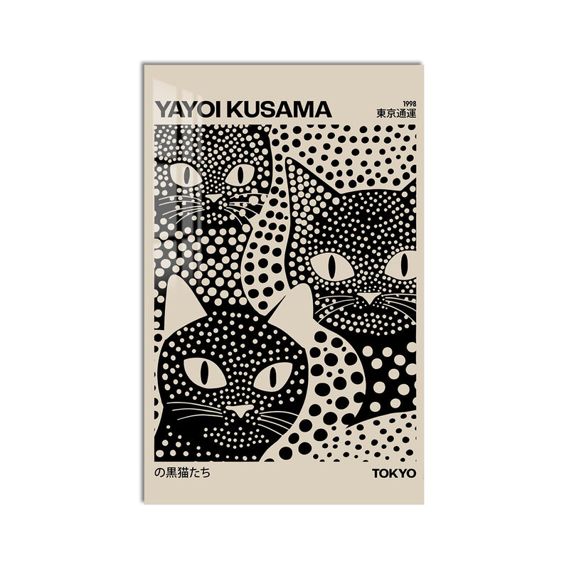 Tokyo Polka Dot Cats product shot on white background