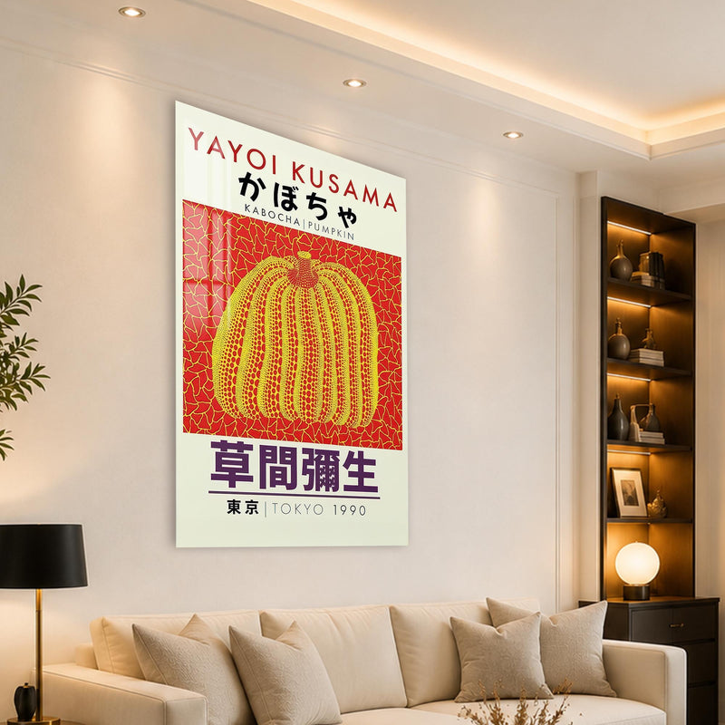 Kabocha Pumpkin Poster lifestyle view