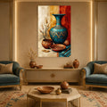 Turquoise Tribal Vessels lifestyle view