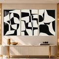 Monochrome Rhythm with silver frame