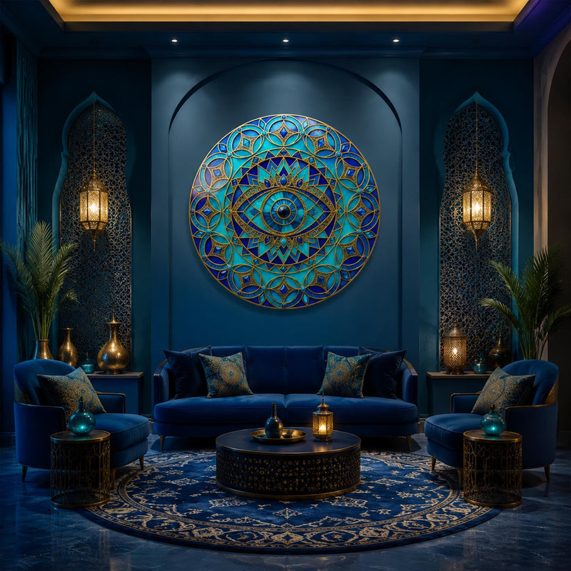 Jewelled Circle Lattice Eye lifestyle view