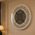 Ottoman Floral Medallion Plate lifestyle view