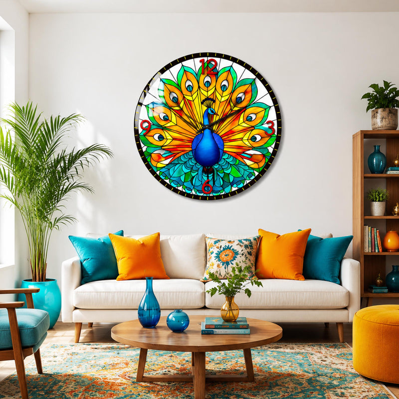 Stained Glass Peacock lifestyle view