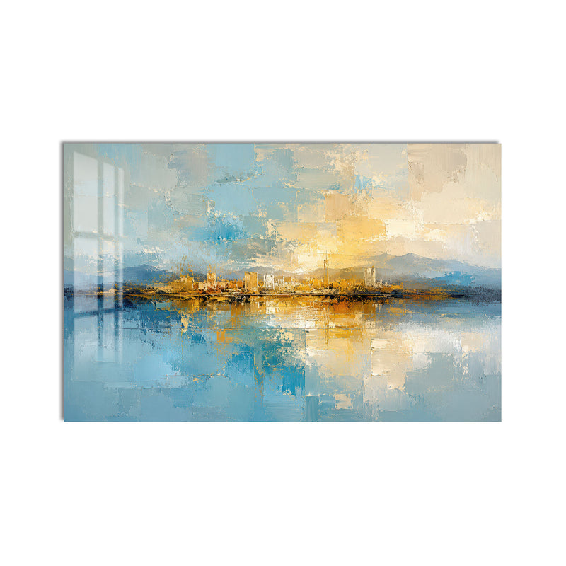 Golden Horizon Reflections product shot on white background