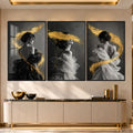 Golden Grace with black frame