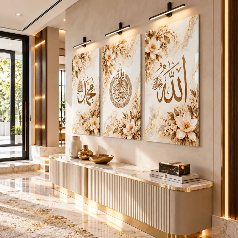 Golden Islamic Floral lifestyle view