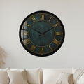 Antique Roman Numerals with black frame