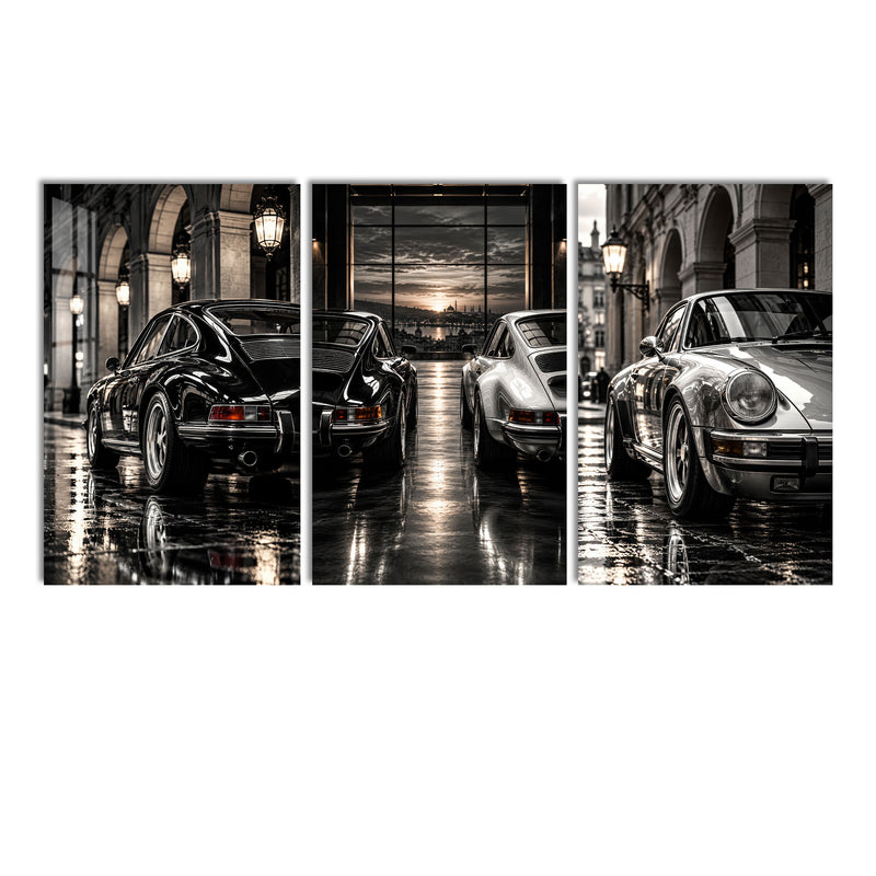Classic Cars At Dusk lifestyle view