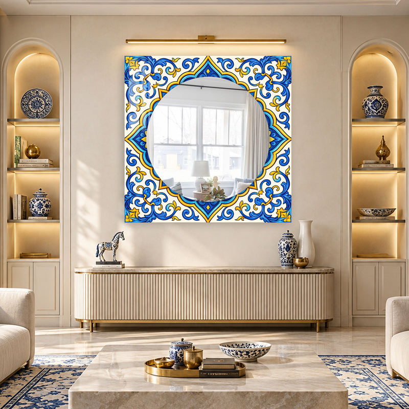 Mediterranean Tile Flourish lifestyle view
