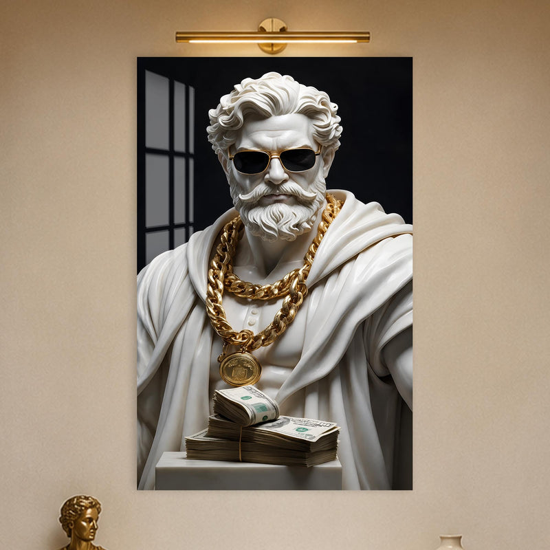 Modern Marble Tycoon in a modern room