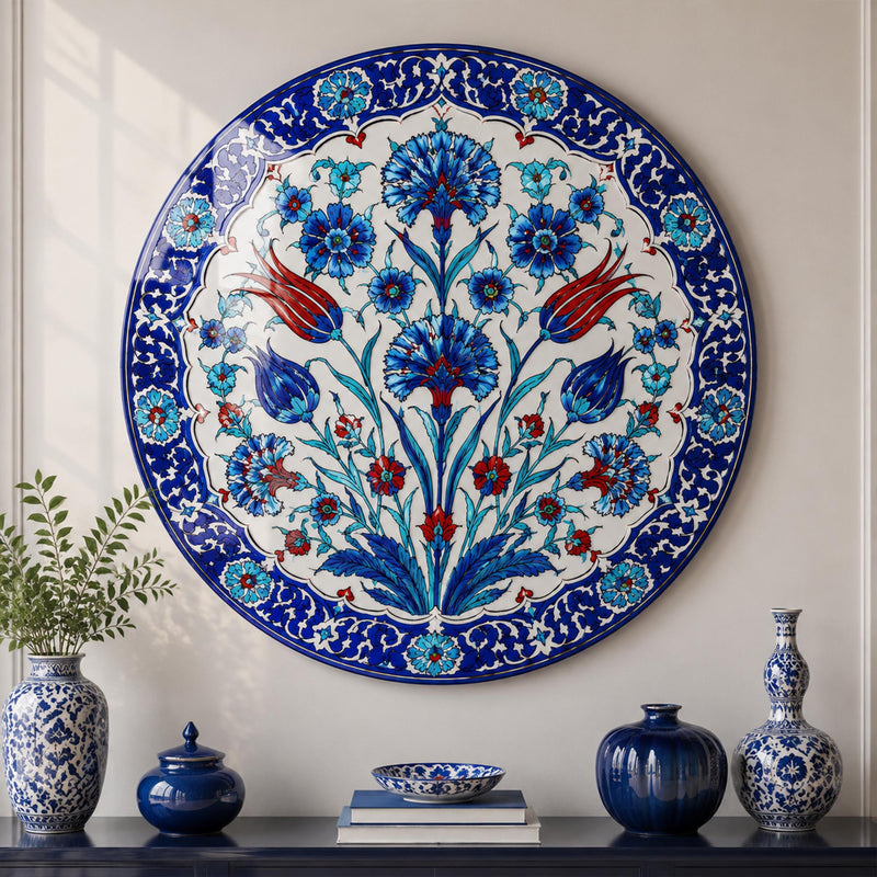 Ottoman Floral Medallion lifestyle view