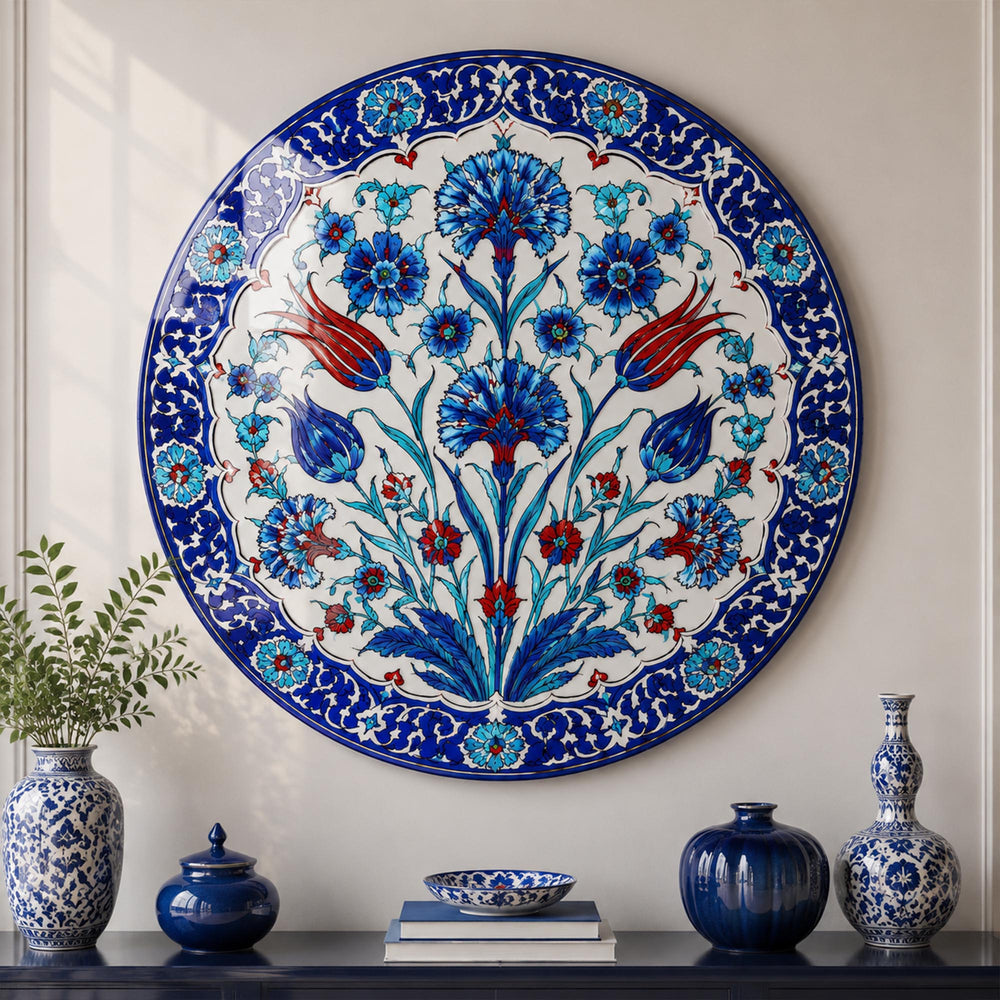 Ottoman Floral Medallion lifestyle view