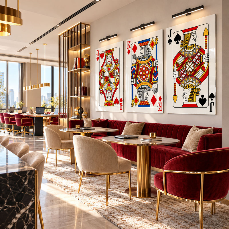 Royal Playing Card lifestyle view