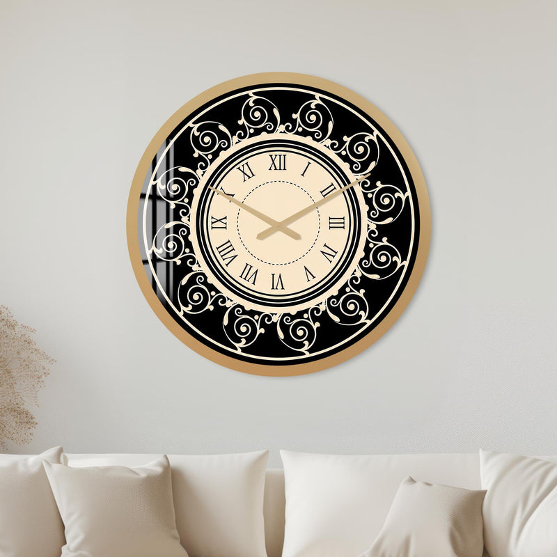Ornate Roman Elegance with gold frame
