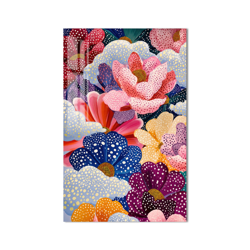 Dotted Floral Symphony product shot on white background