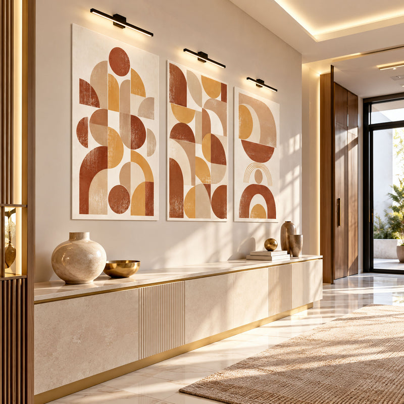 Earthy Geometric lifestyle view