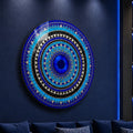 Azure Eye Mosaic close-up angled detail