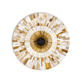 Golden Mosaic Sunburst product shot on white background