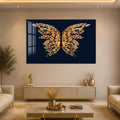 Artronauts Glass Print Crystal Wing Butterfly Glass Wall Art