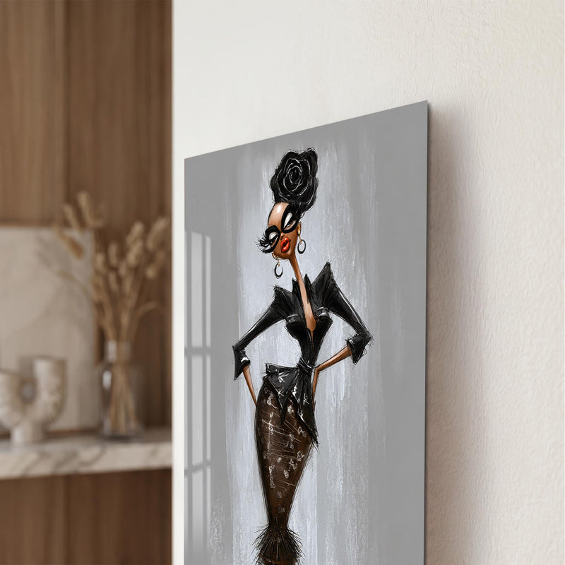 Black Rose Fashionista lifestyle view