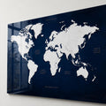Navy World Map lifestyle view