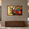 Rustic Floral Basket lifestyle view
