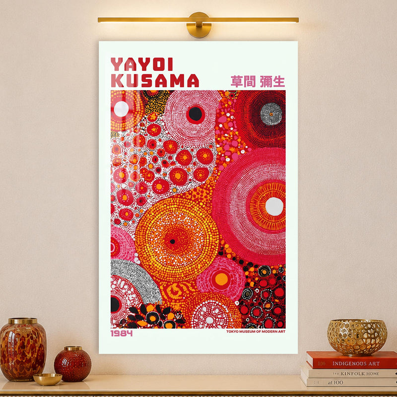 Kusama Radiant Circles lifestyle view