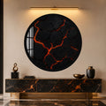Molten Earth with black frame
