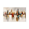Abstract City Reflections product shot on white background