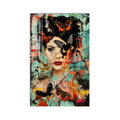Artronauts Glass Print Butterfly Muse Glass Wall Art
