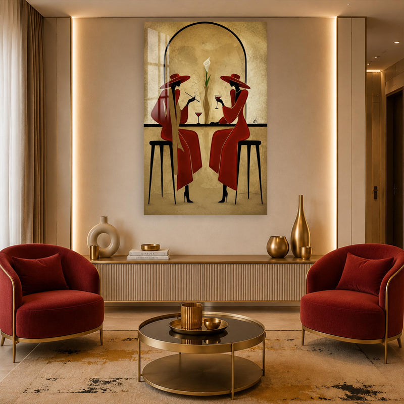 Scarlet Cocktail Hour lifestyle view