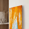 Artronauts Glass Print Amber Ice Glass Wall Art