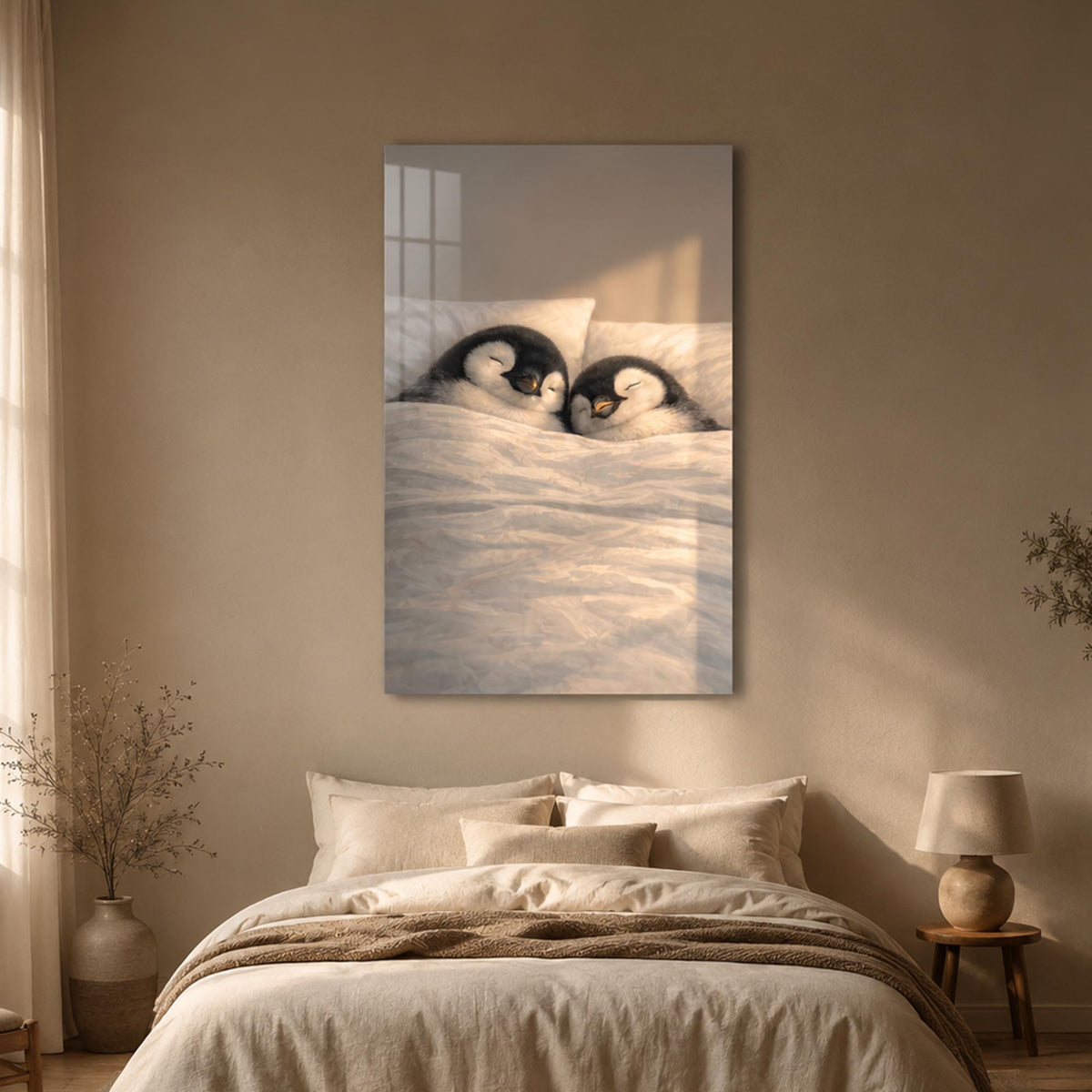 Cozy Penguin Dreams lifestyle view