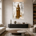 Golden Big Ben lifestyle view