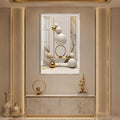 Golden Orb Balance with silver frame