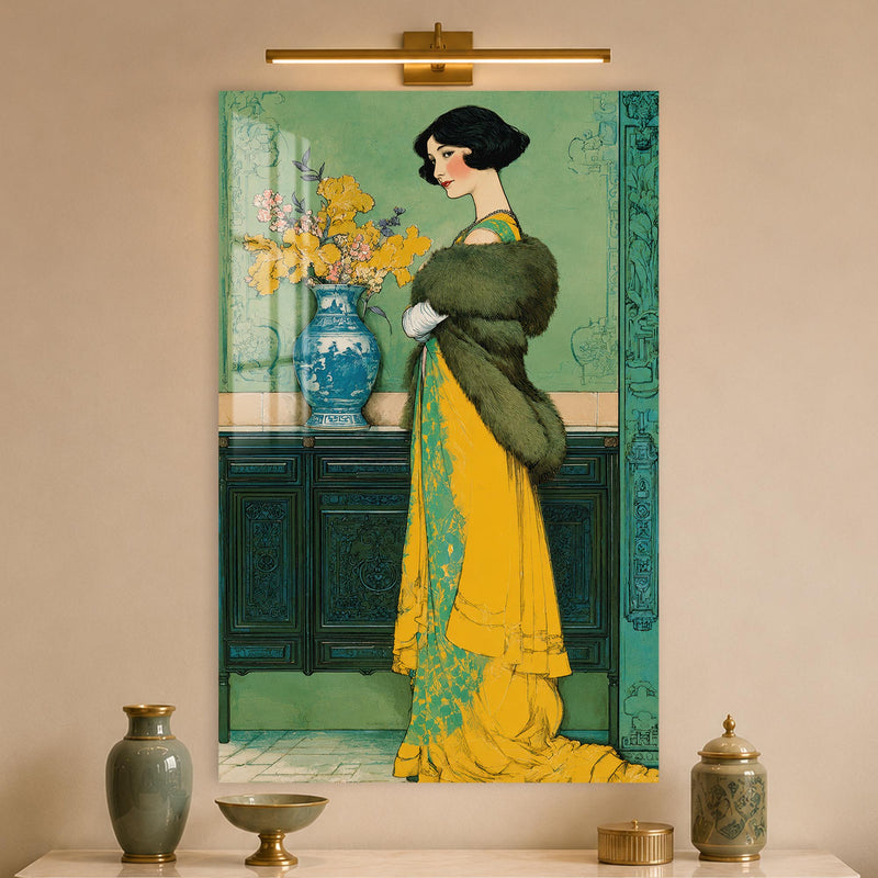 Golden Gown Elegance lifestyle view