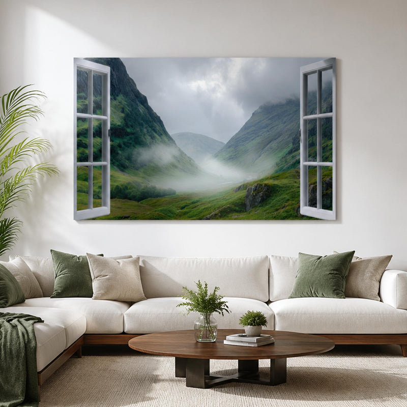 Misty Highland Window lifestyle view