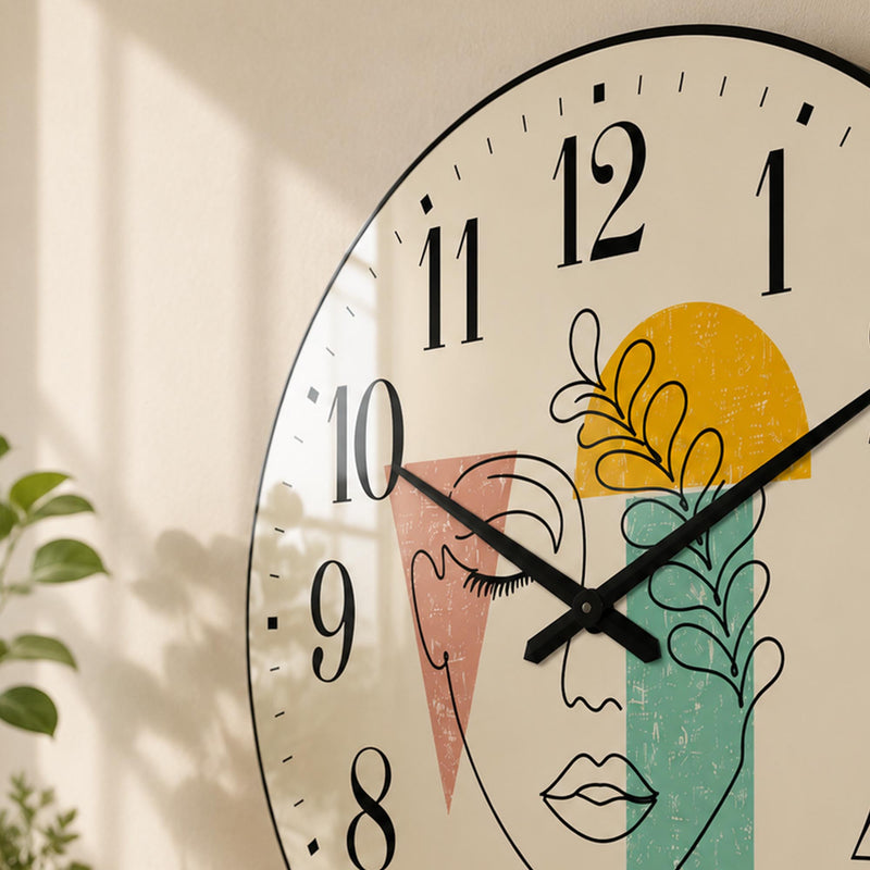 Abstract Botanical Face lifestyle view