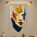 Artronauts Glass Print Painted Muse Glass Wall Art