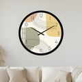 Modern Curved Lines with black frame