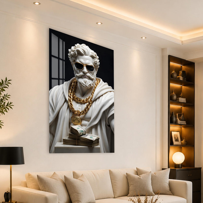 Modern Marble Tycoon angled lifestyle view