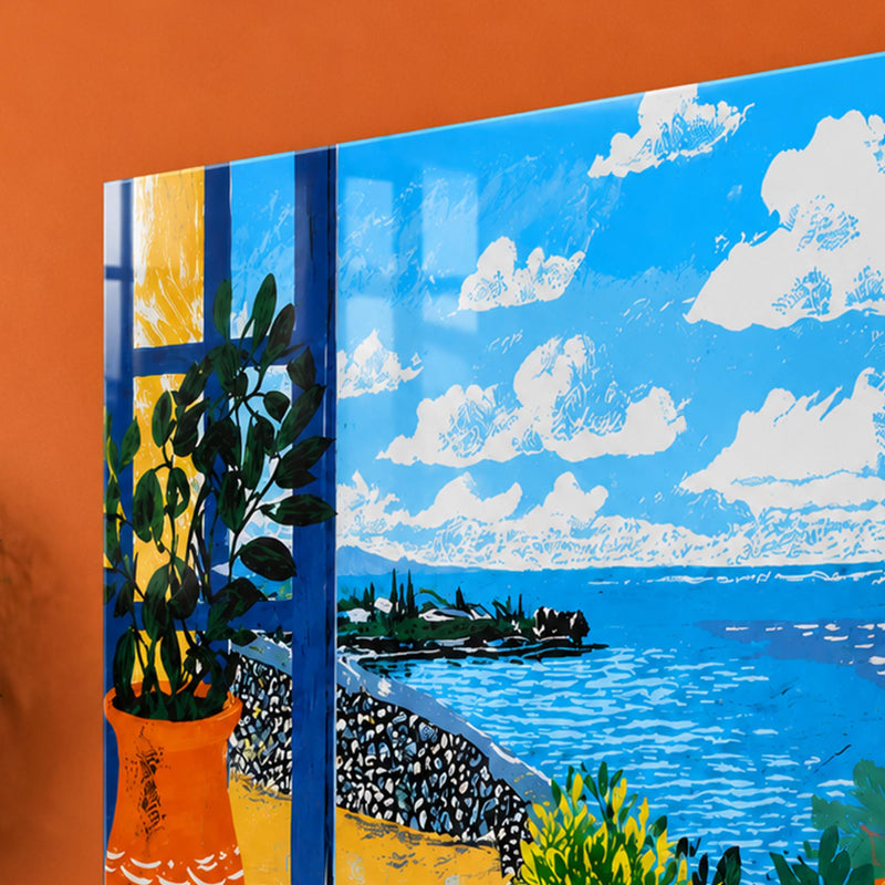 Mediterranean Window View lifestyle view