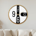 Bold Number Dial with gold frame