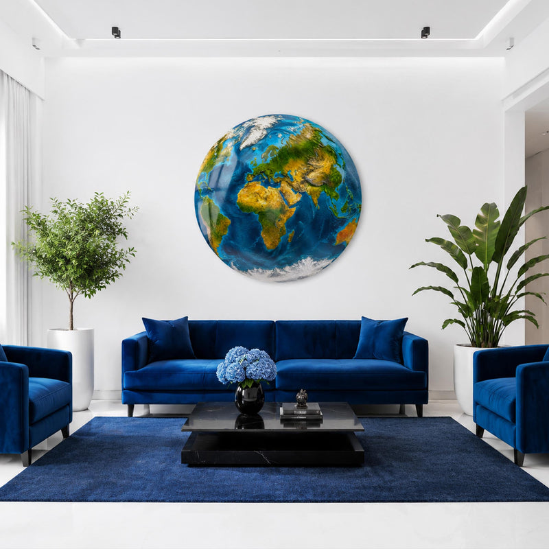 Vivid Earth Globe lifestyle view